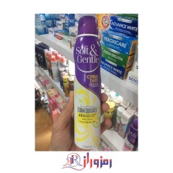 اسپری ضد تعریق سافت اند جنتل رایحه citrus twist حجم 250 میل